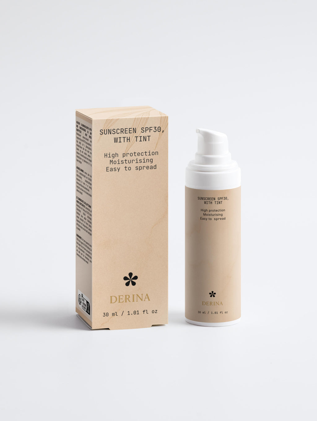 Sunscreen SPF30, with tint